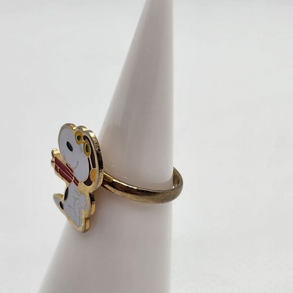 Peanuts Pilot Snoopy Adjustable Ring - Picture 3 of 5